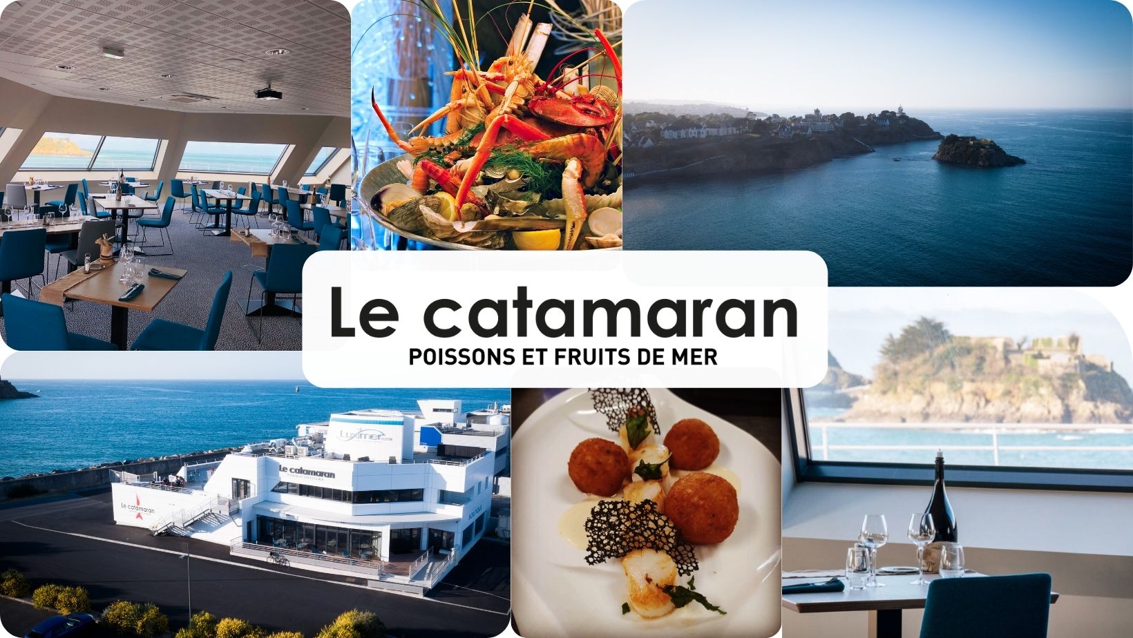 Le catamaran-Restaurant-Bistronomique-poissons-fruits-de-mer-Vue-mer