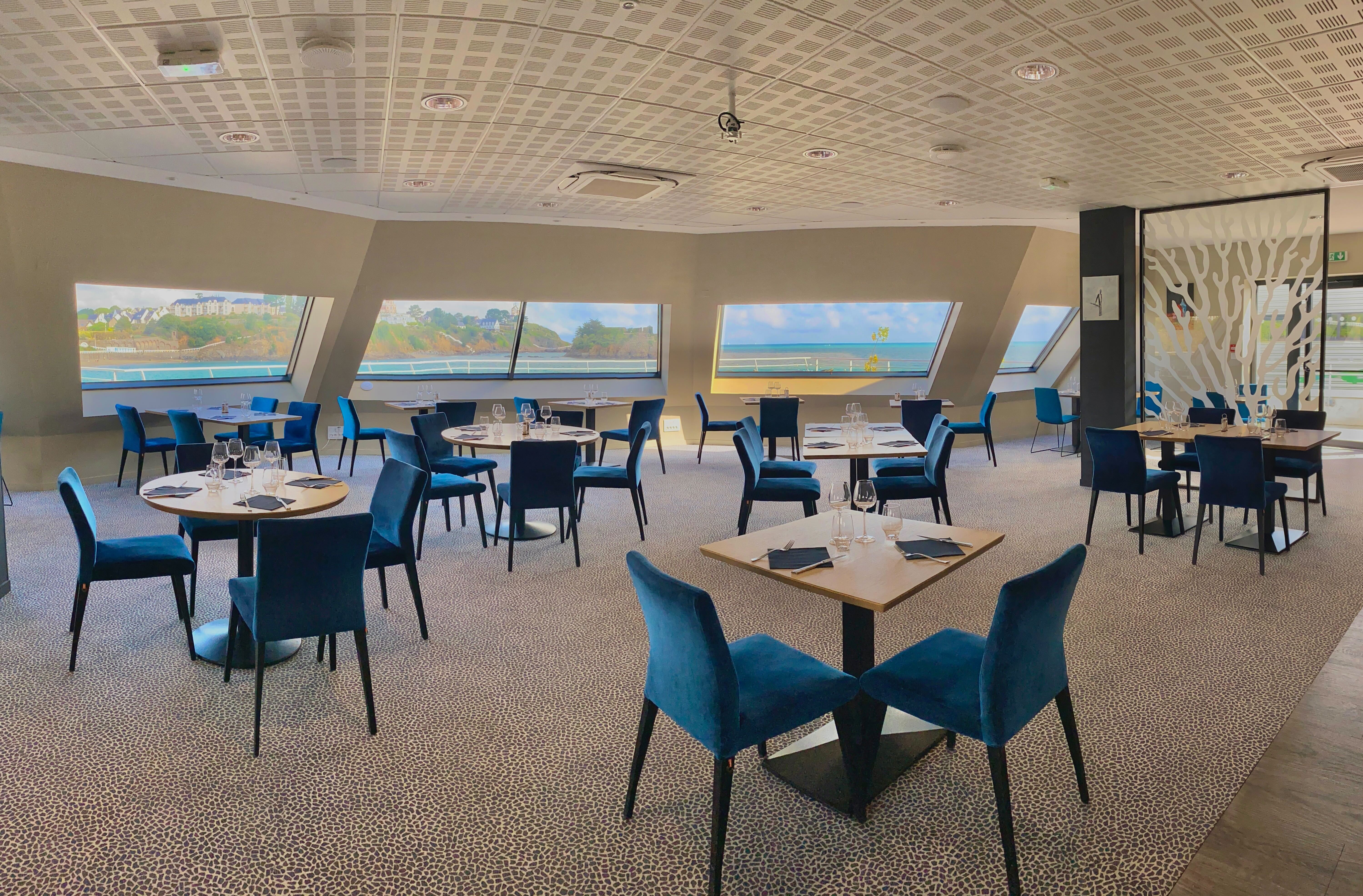 Salle panoramique le catamaran - restaurant - saint quay portrieux